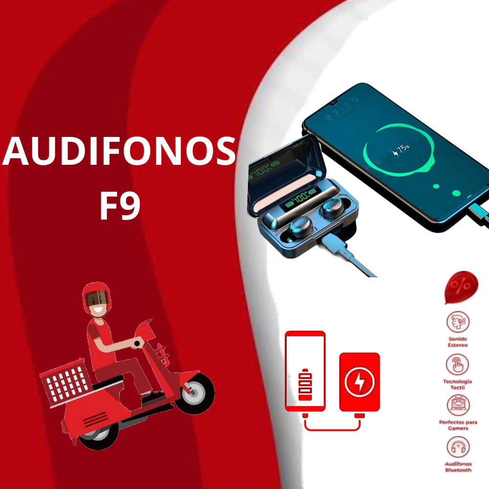 AUDIFONOS F9