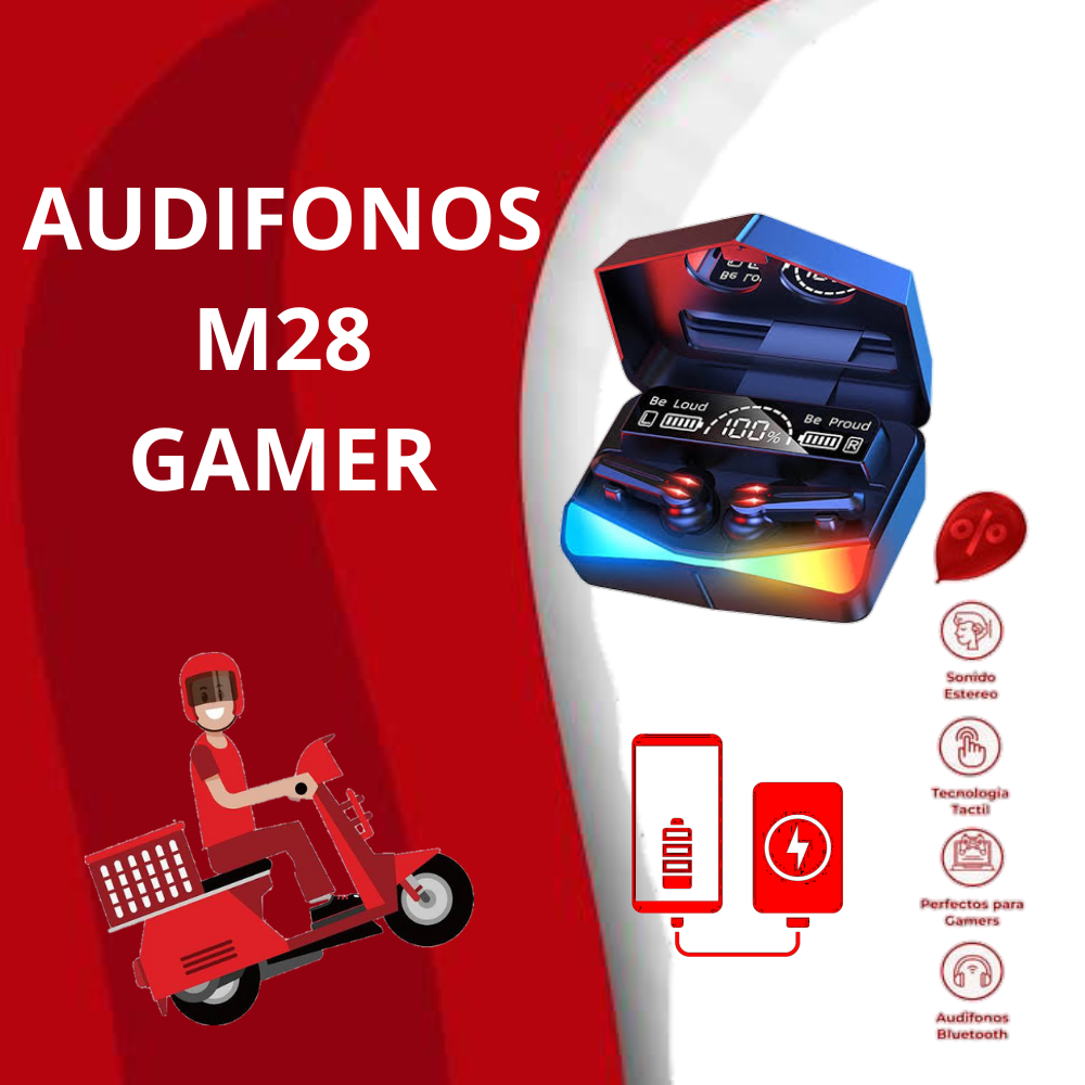 AUDIFONOS M28 GAMER